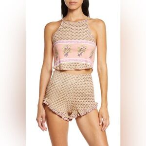 Free People Intimately PJ set NWT
